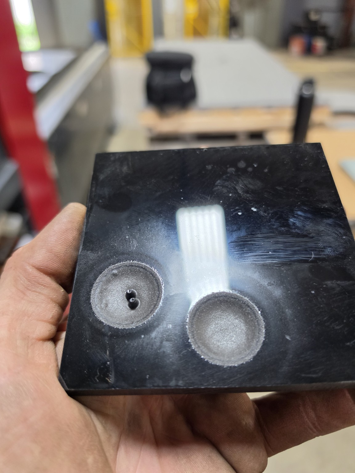 Fiber PHF2 beam mode comparison before and after maintenance